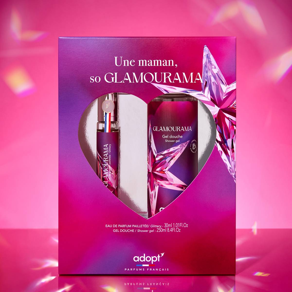GlamouramaCoffret eau de parfum 30 ml   gel douche 250 ml