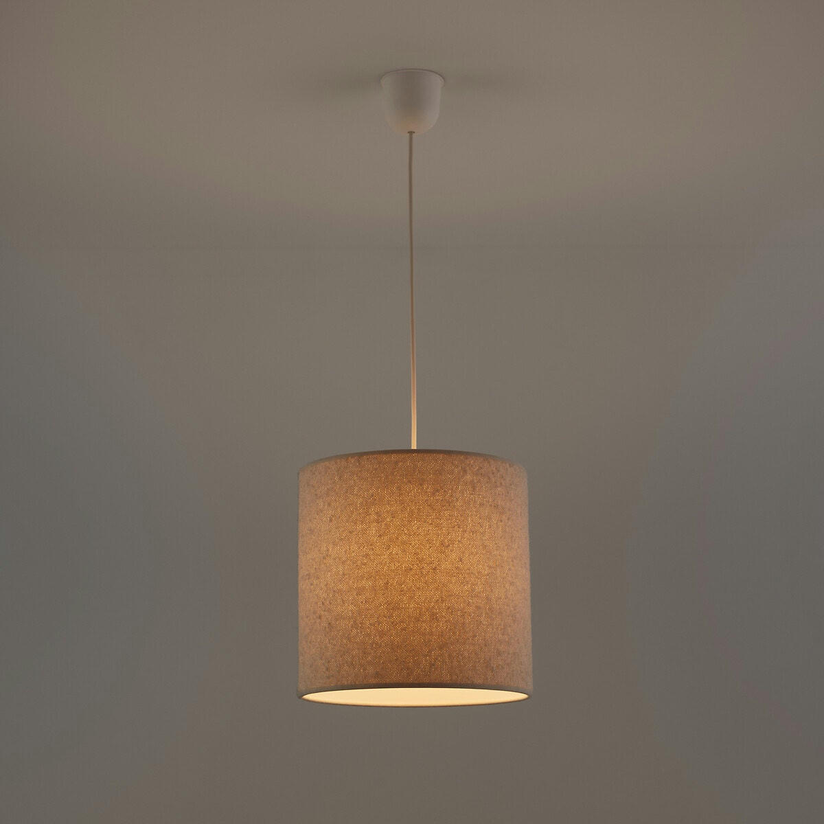Suspension/Abat-jour bouclette Ø25 cm, Lockie
