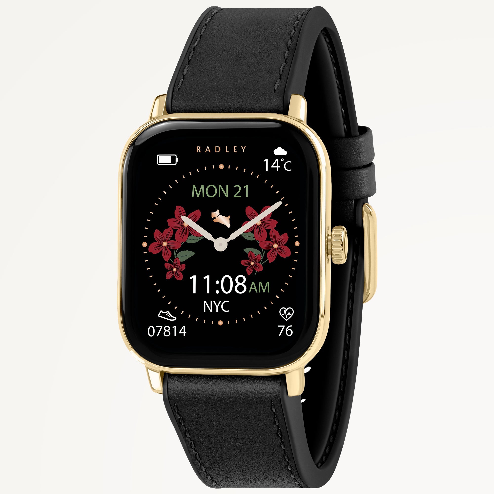 Series 56 - Smartwatch With Leather Strap