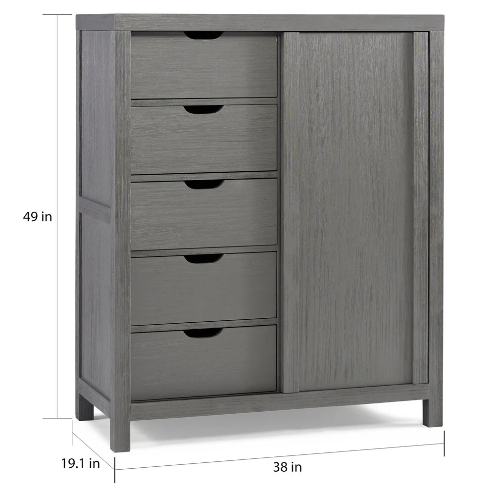 Ti Amo Castello RTA Chifforobe Weathered Grey
