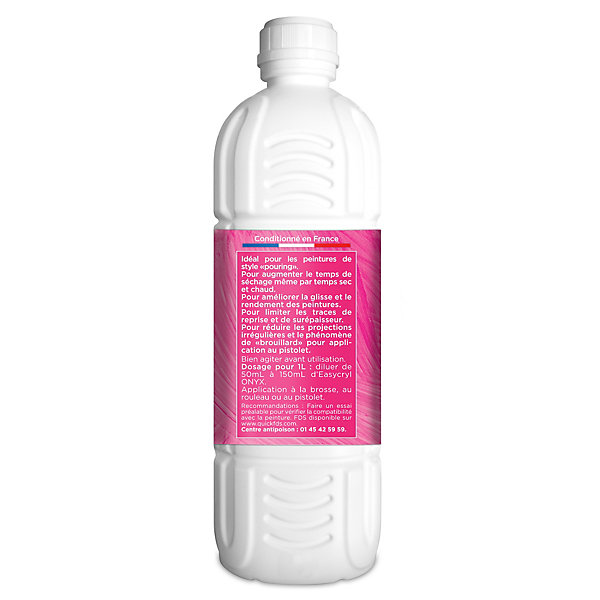 Additif pour peinture Easycryl Onyx bricolage 1L
