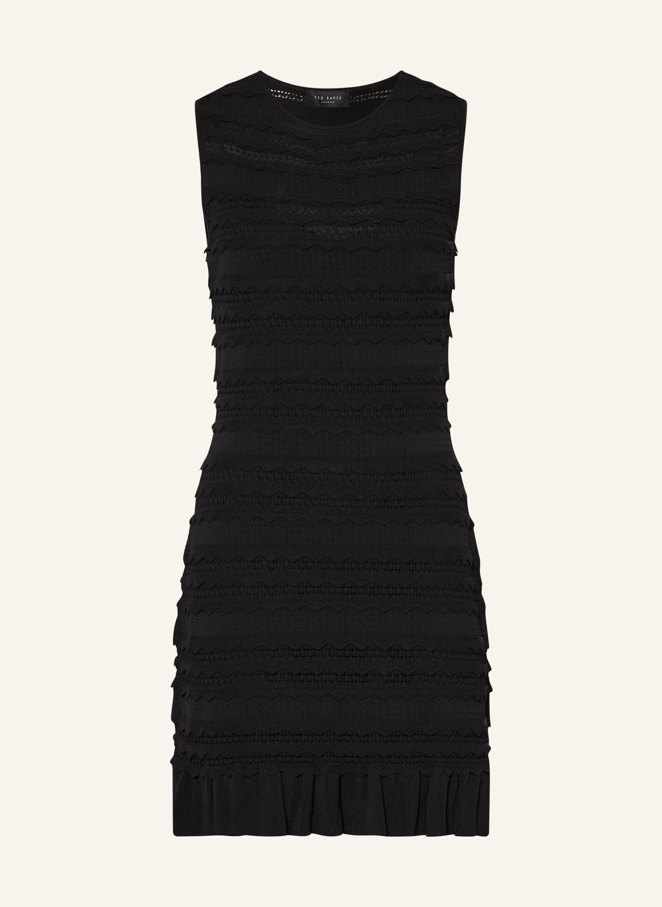 TED BAKER Strickkleid AVELA mit Rüschen