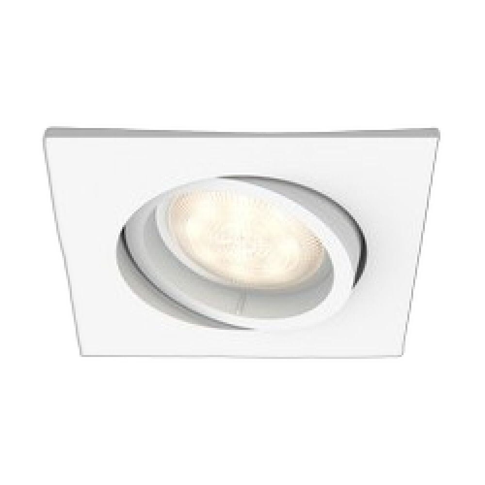 INNBYGGINGSSPOT PHILIPS SHELLBARK 4.5W DIMBAR HVIT