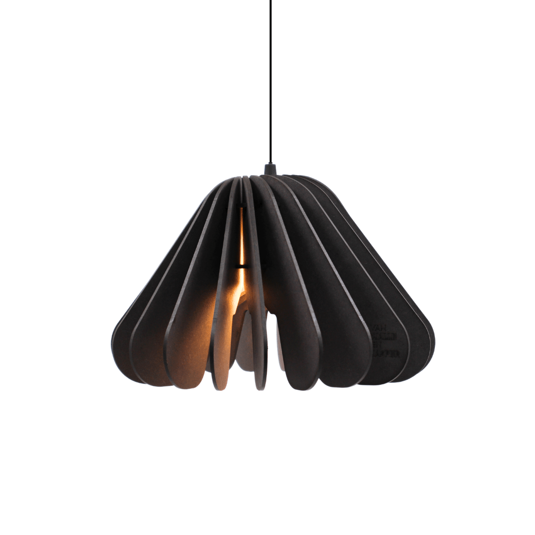 van Tjalle en Jasper - Hood hanglamp - Black