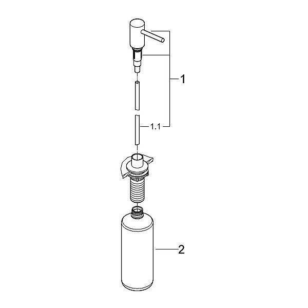 GROHE Distributeur de savon Cosmopolitan chromé