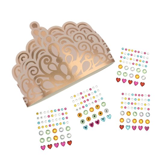 Make Your Own Princess Tiara Kit 4 Pack