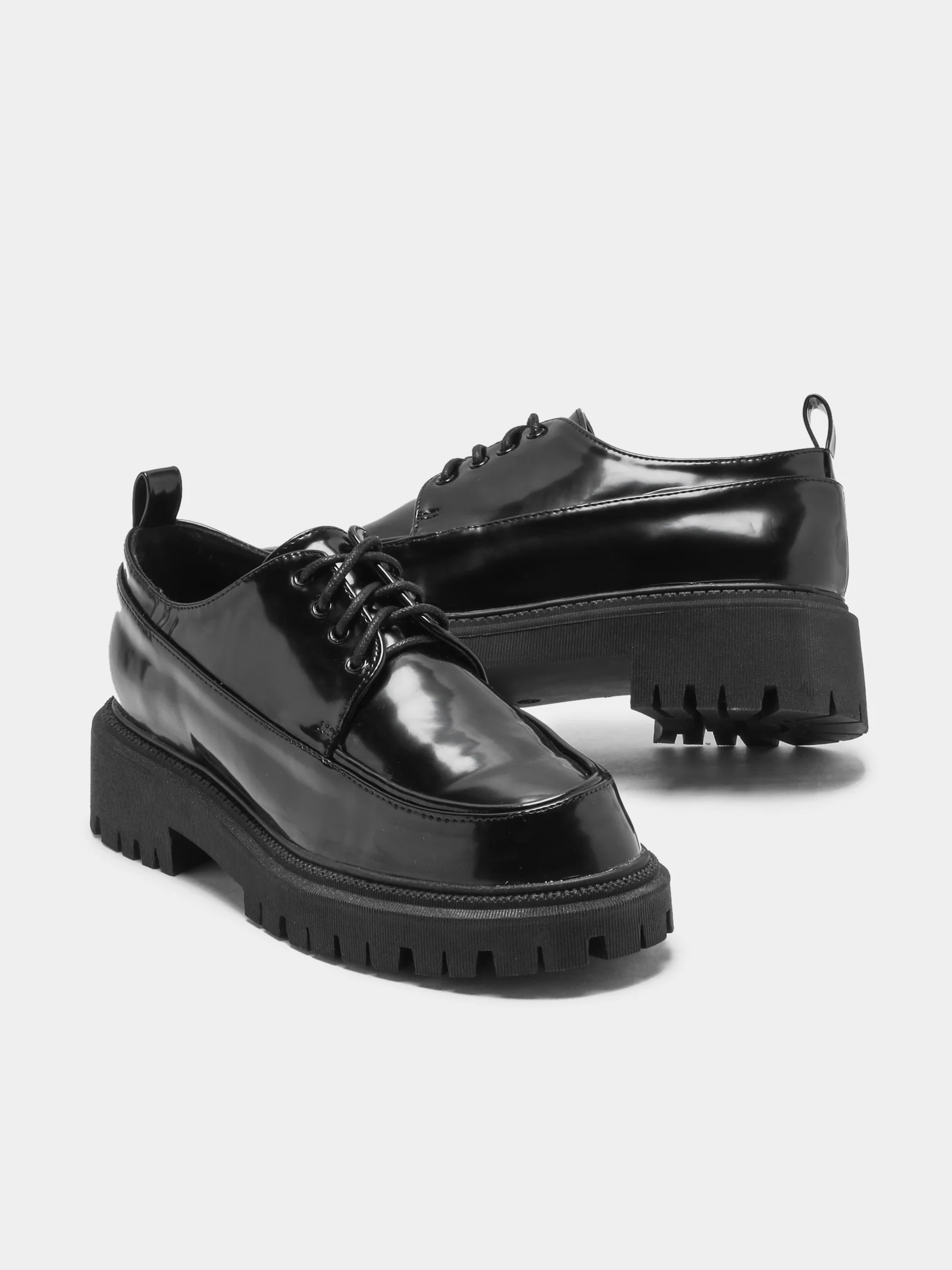 Womens Exie Chunky Derby Shoes
