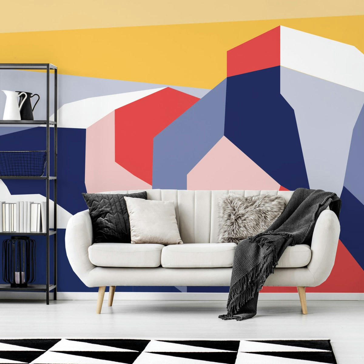 - Papier peint panoramique falaise d