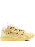 Lanvin LEATHER CURB SNEAKERS