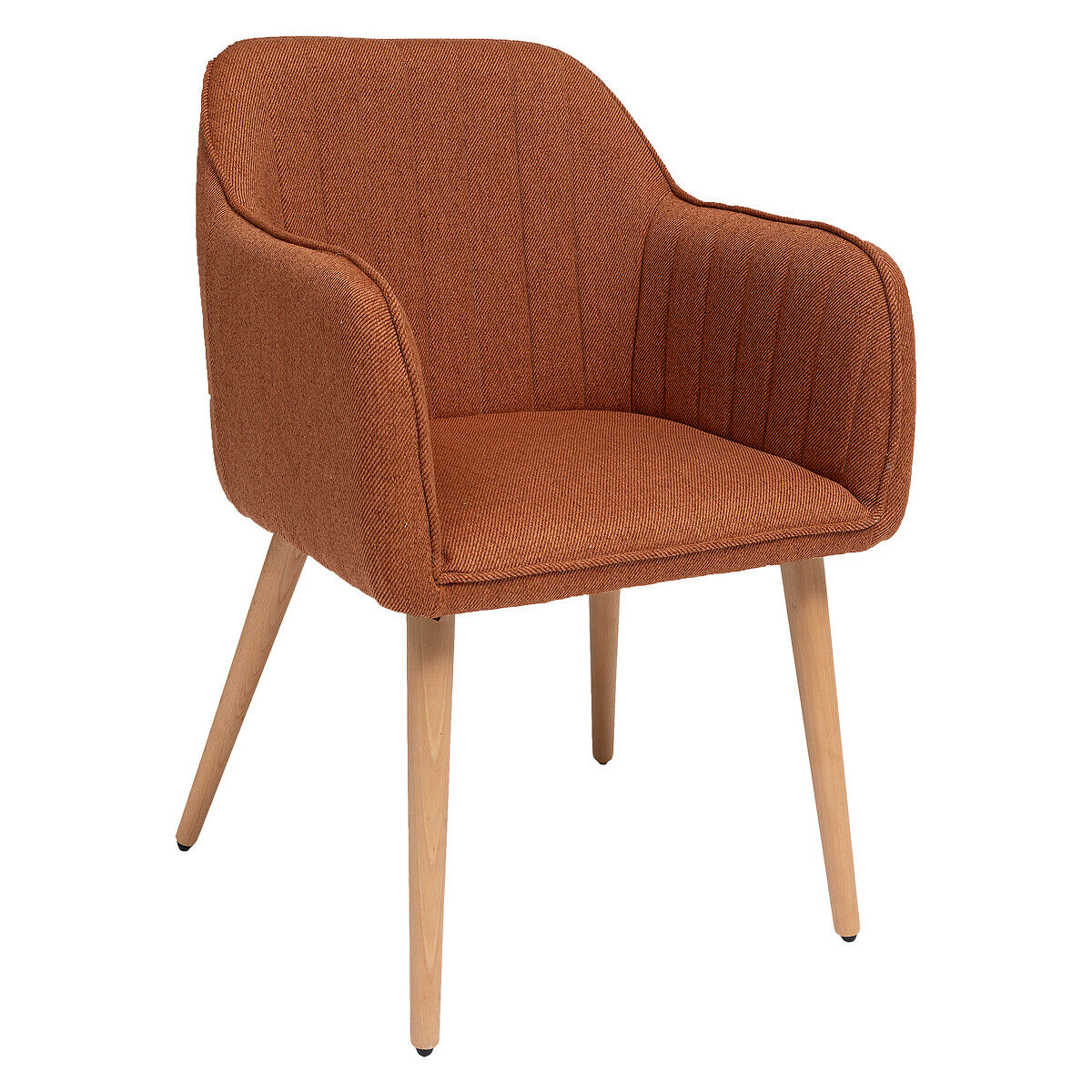 Cadeirão VISOCA em tecido âmbar