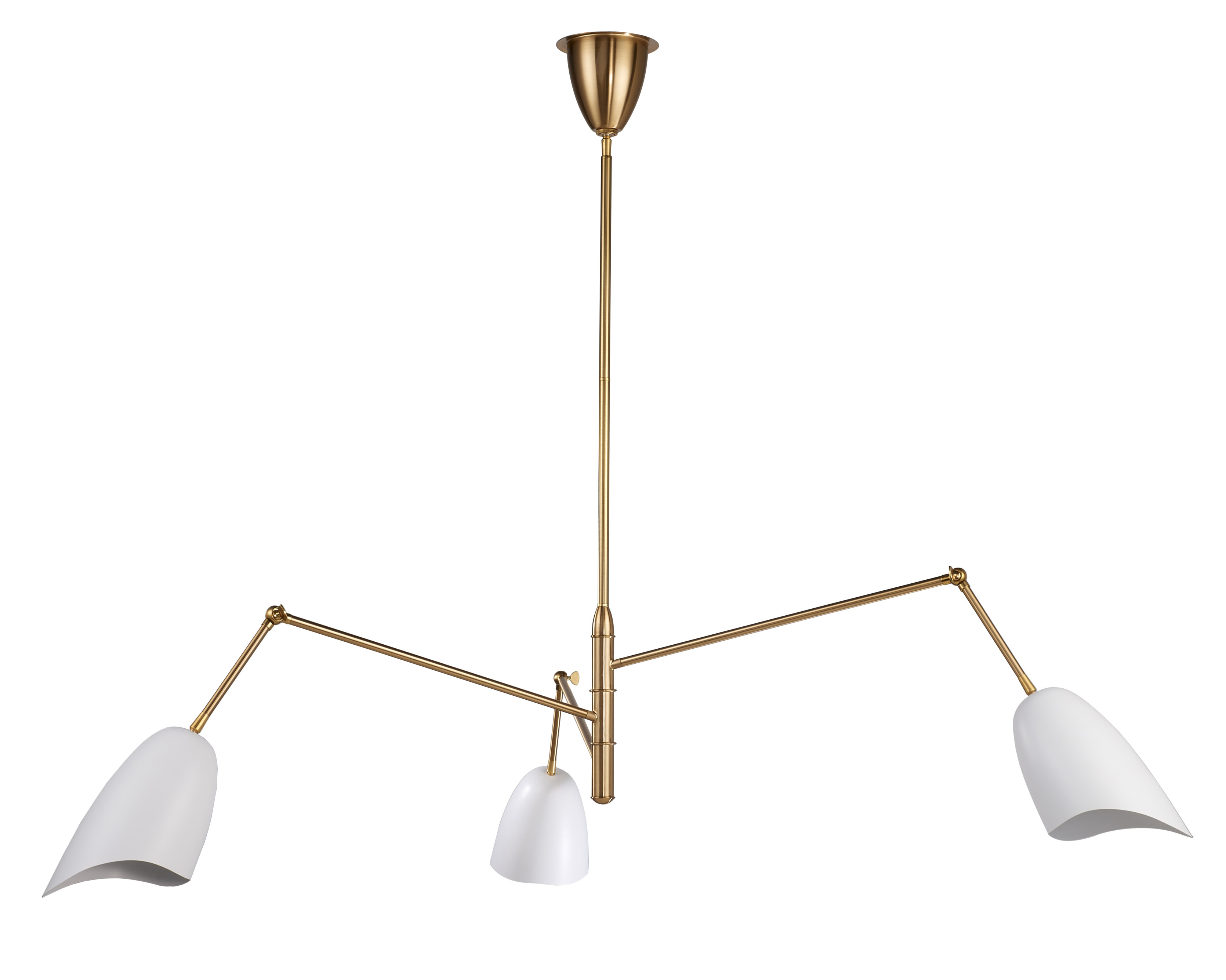 Lampa wisząca RAGNO biała 150 cm
