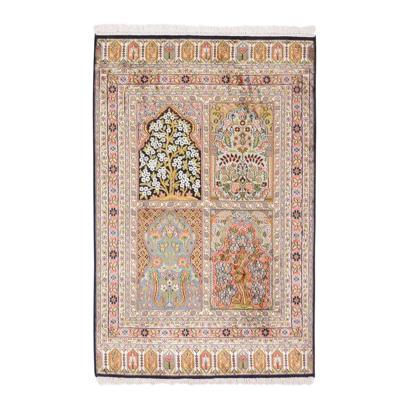 Orientteppich Kashmir Seide Indien
