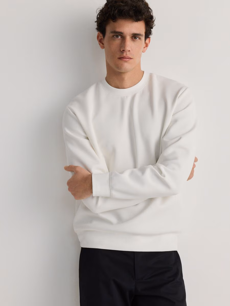 Plain Cotton Rich Sweatshirt