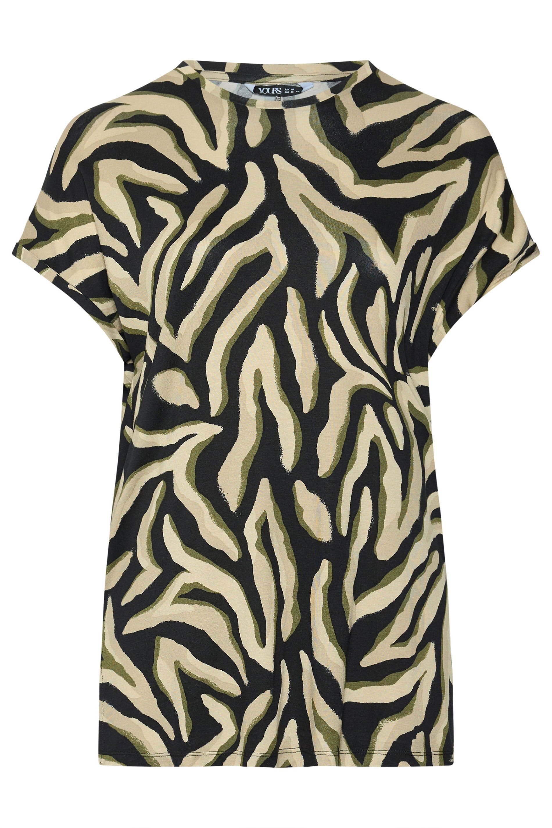 Yours Zebra Print Top