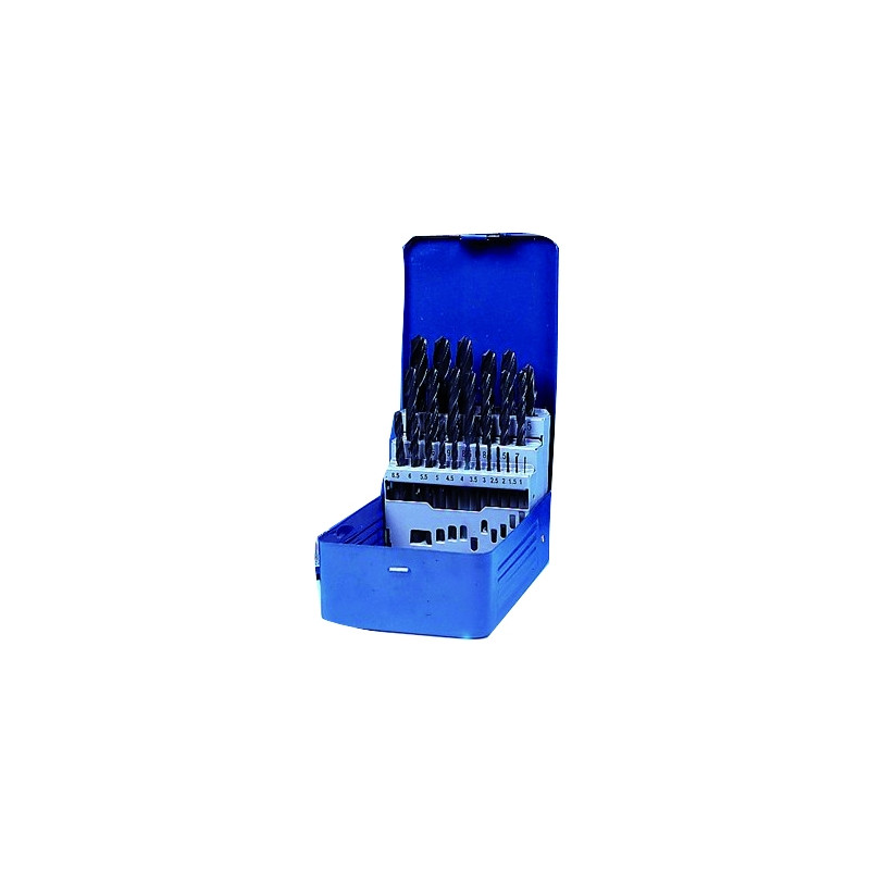 Coffret de forets pour métal HSS 25 pièces