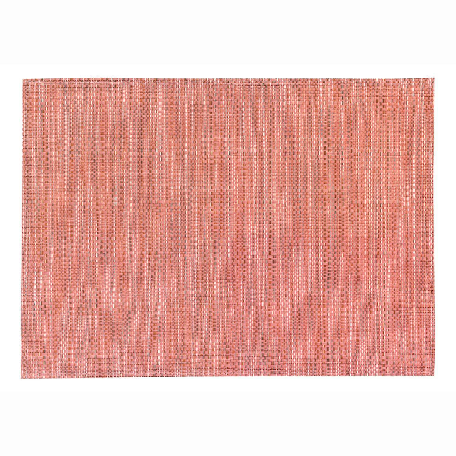 CANNA - Set de table  en polyester papaye 33 x 45