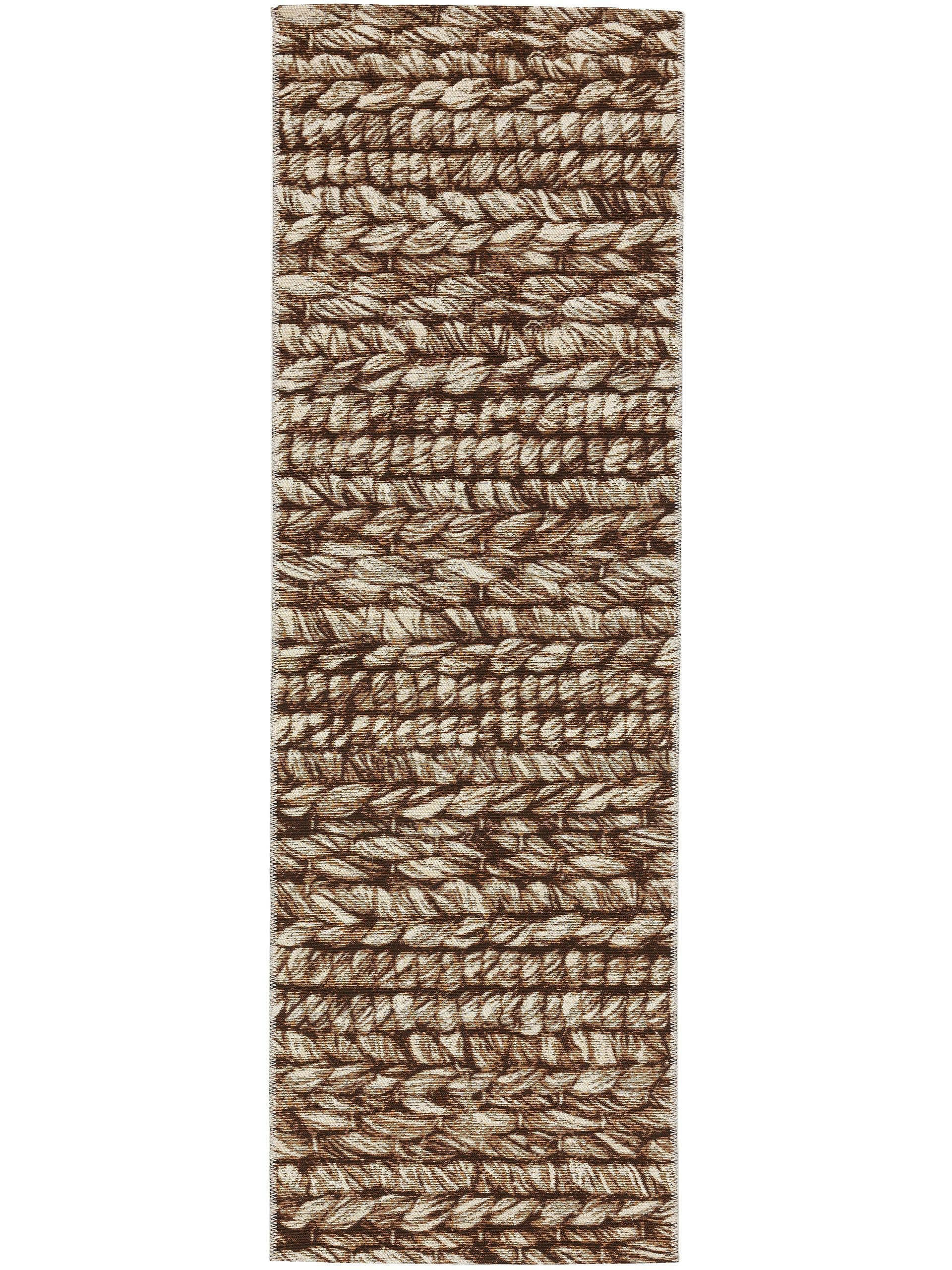 KENYA - Tapis d'extérieur & intérieur beige 80x250
