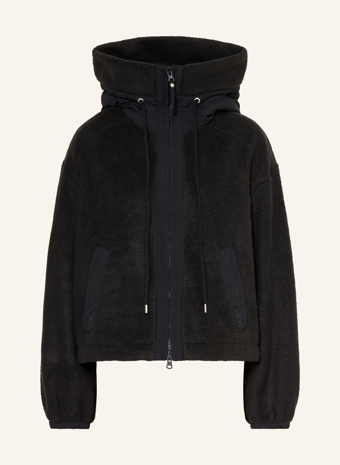 PARAJUMPERS Teddyfell-Jacke KISHA im Materialmix