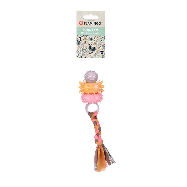 jeux Bunty Anneau Taupe D 5.7 par 20 cm pour Chiot