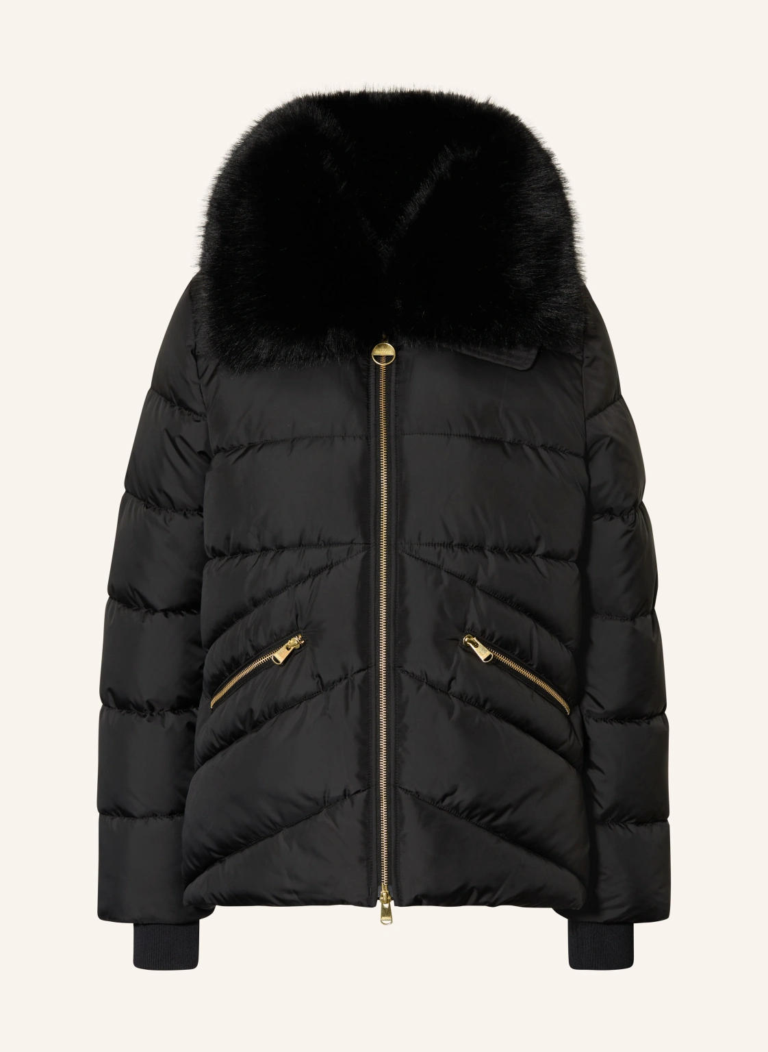 BARBOUR INTERNATIONAL Steppjacke CYRUS mit Kunstfell