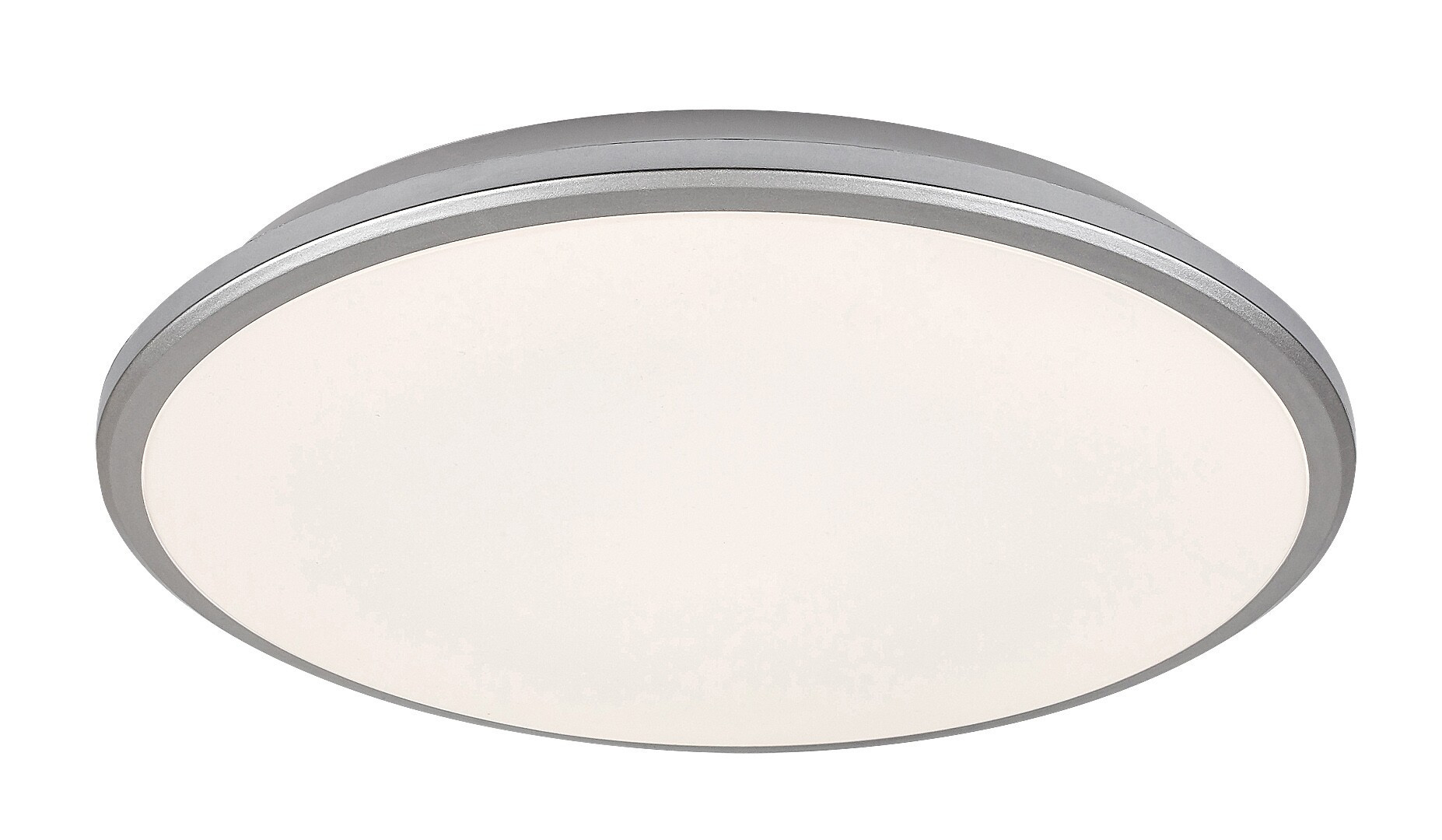 Plafon Engonokrągły srebrno-biały LED 1x18W 27cm 1220lm IP20 Rabalux