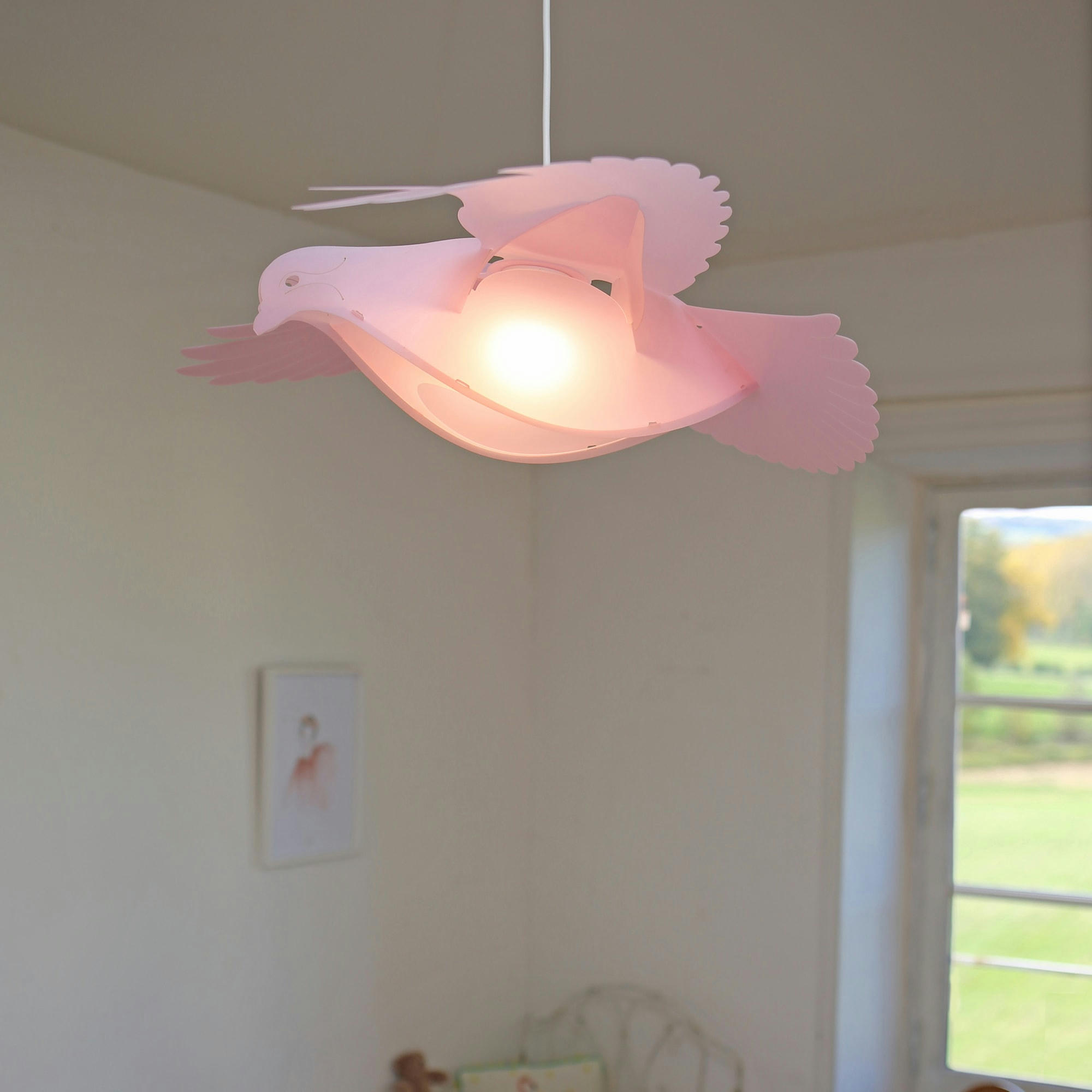 - Suspension enfants Colombe Rose 60cm