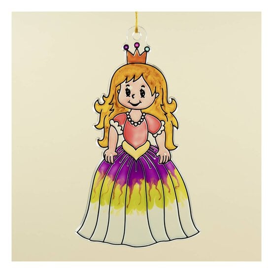 Princess Plastic Suncatcher