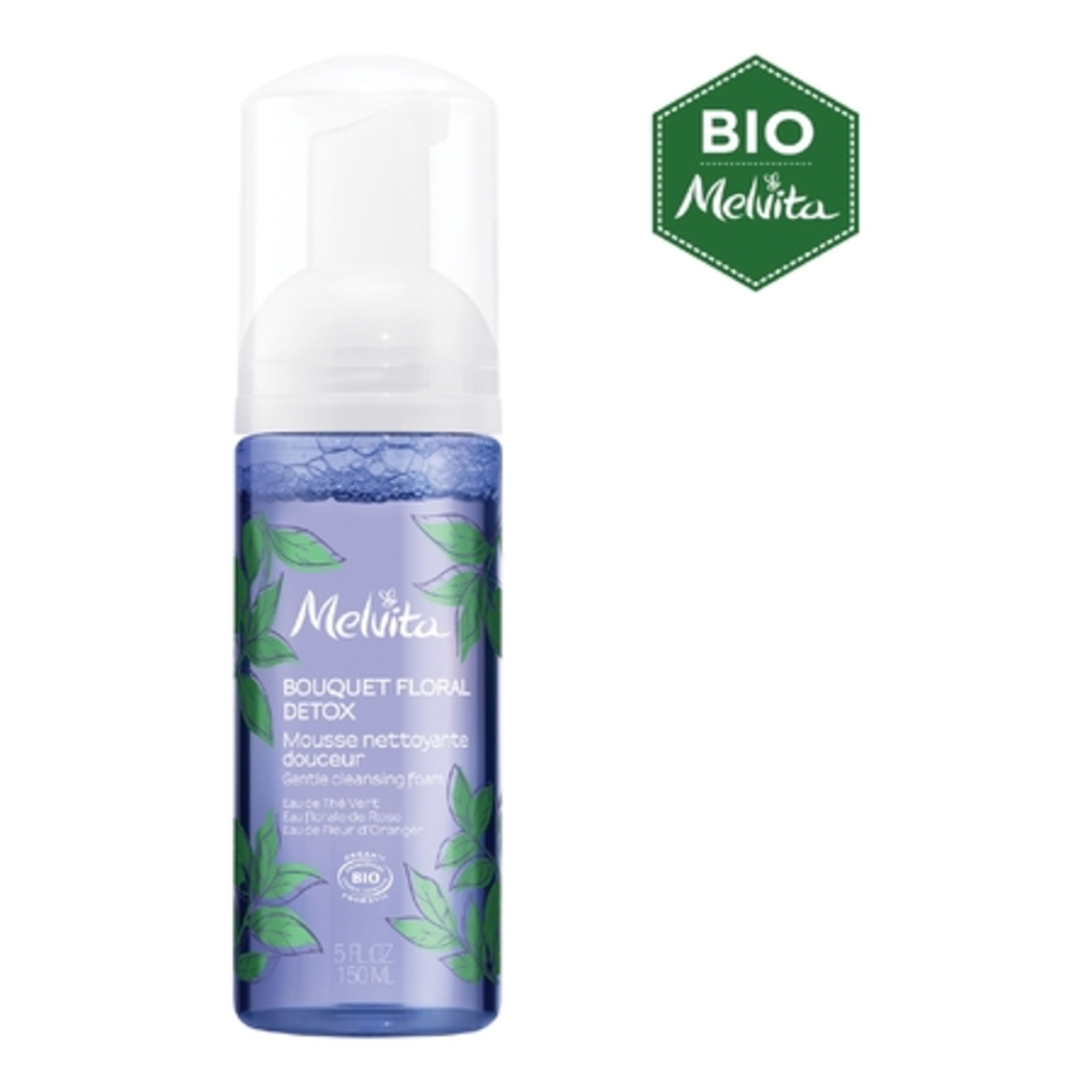 BOUQUET FLORAL DETOXMousse nettoyante légère