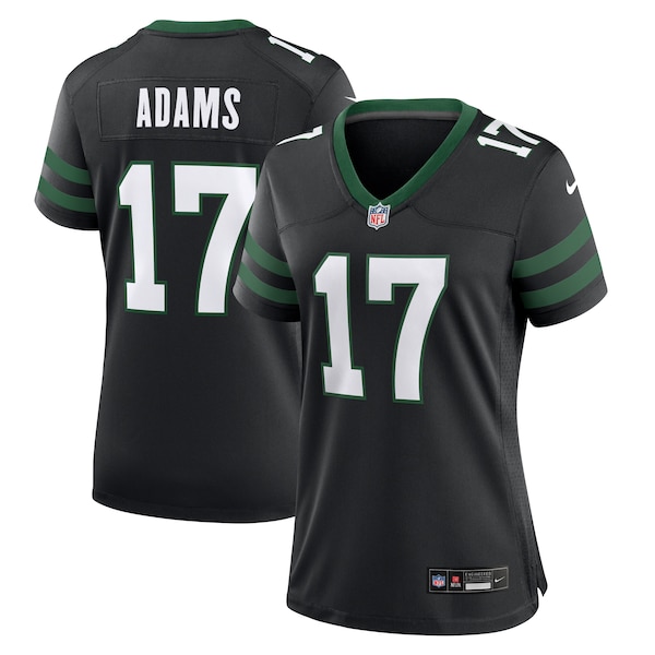 Davante Adams New York Jets Nike Women's Alternate Game Jersey - Legacy Black/White/Green