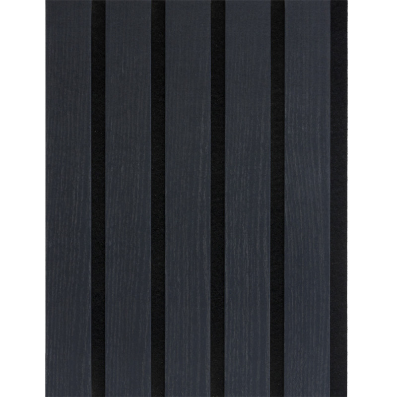 Lambris revêtu Decowall Acoustic Advanced chêne lave 260 x 30 x 3,5 cm 2 pièces CANDO