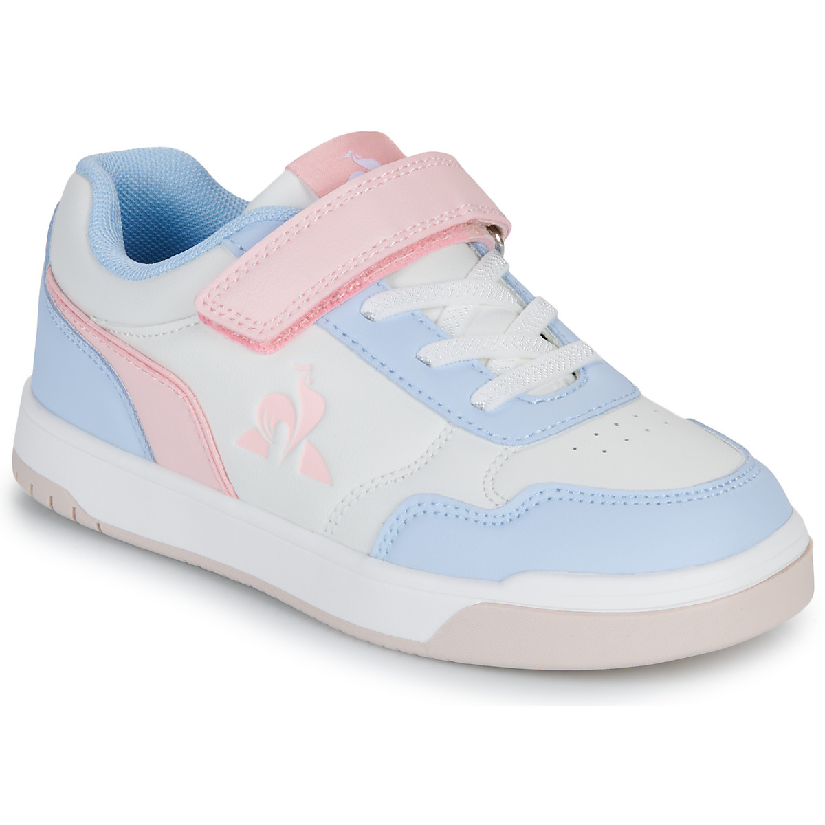 Le Coq Sportif - LCS COURT BREAKER GIRL PS - Optical white / Blue