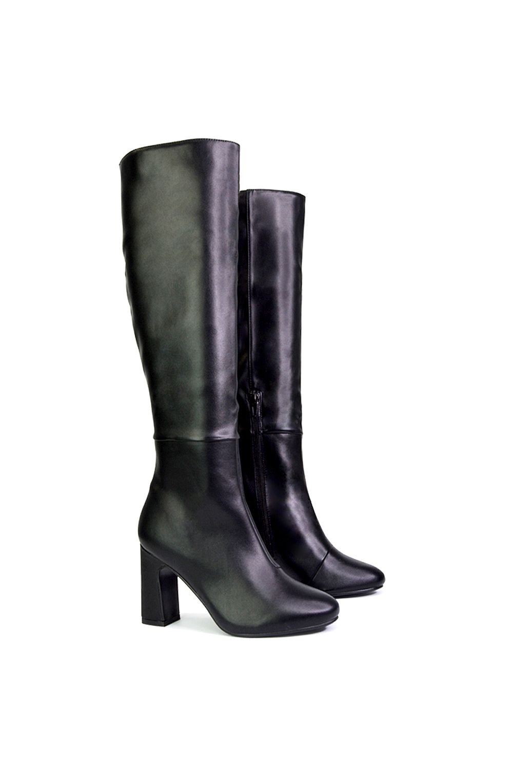 XY London Lillia' Knee High Heeled Boots