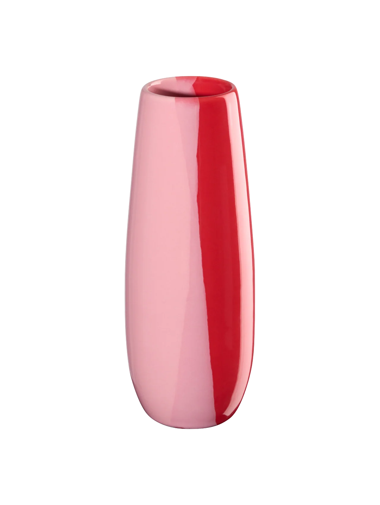 vase, strawberry smoothie