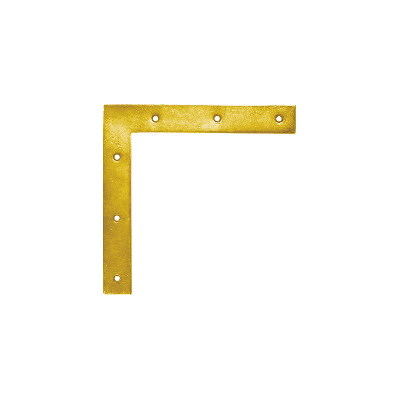 Equerre plate en acier 200 x 200 x 30 mm TEKNIFIX