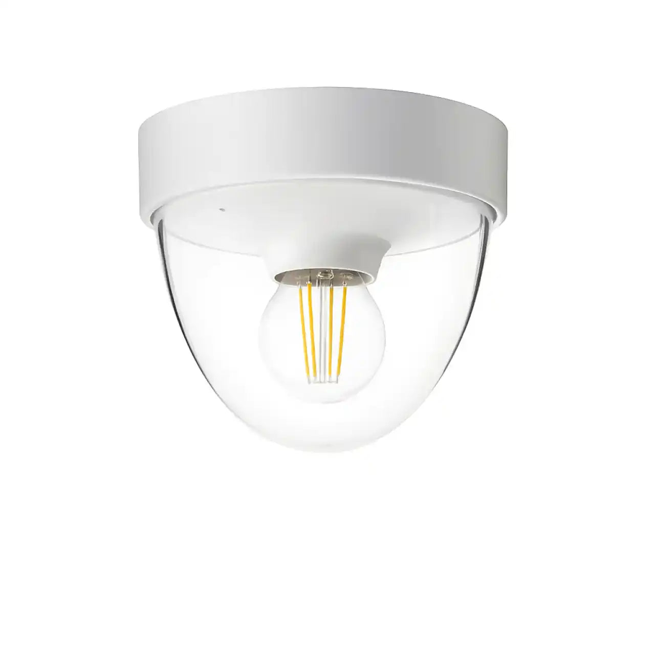 Nowodvorski buitenlamp Nook - 1 lichts - 18 x 15.5  cm - wit
