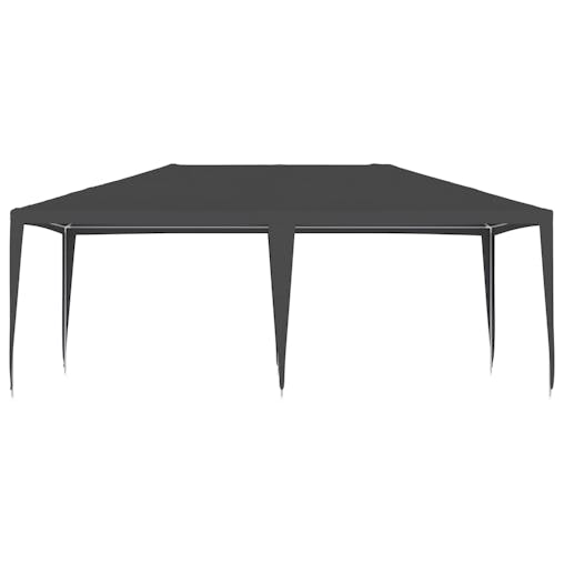 NNEVL Professional Party Tent 4x6 m Anthracite 90 g/m&sup2;