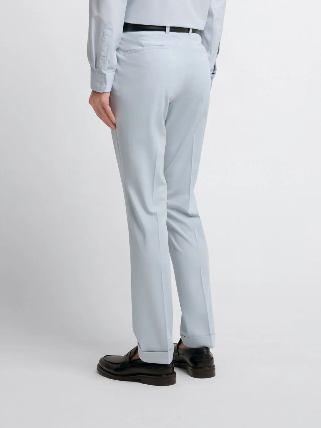 Costume 2 pièces slim bleu clair