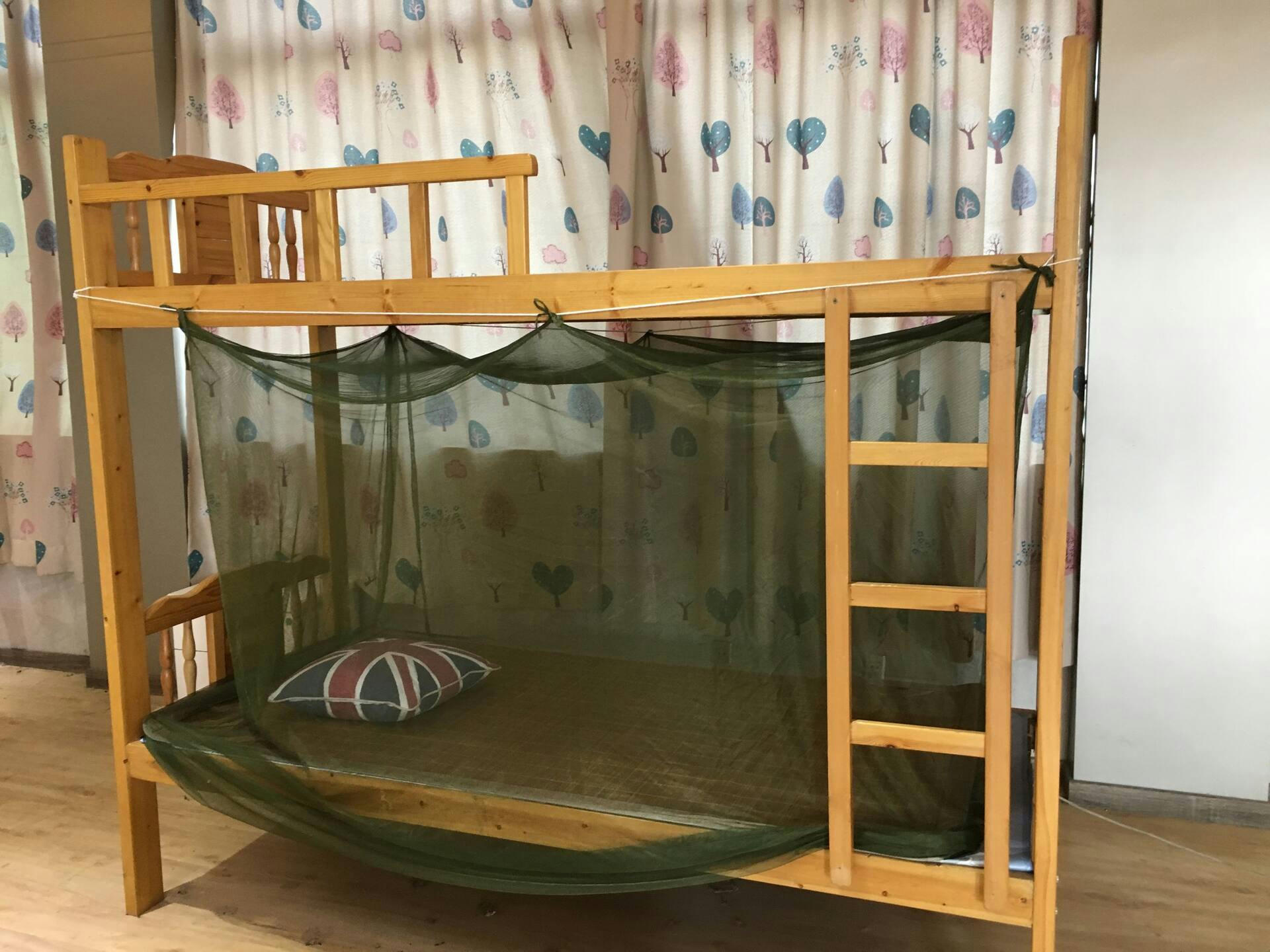 Outbound 2-Person Rectangular Mesh Mosquito Net For Camping, Fits 2 Sleeping Bags/Cots