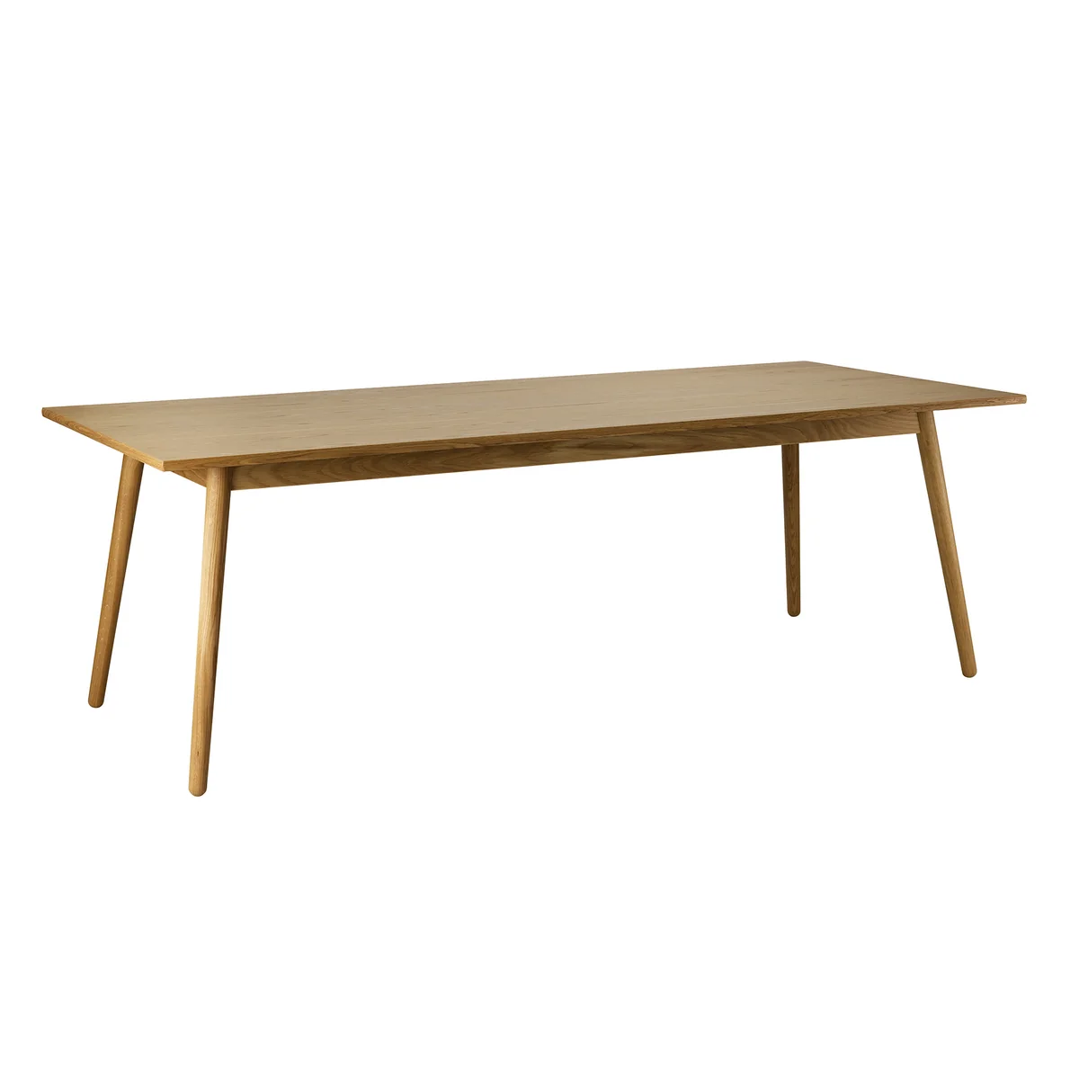 FDB Møbler - C35C Esstisch, 95 x 220 cm, Eiche matt lackiert