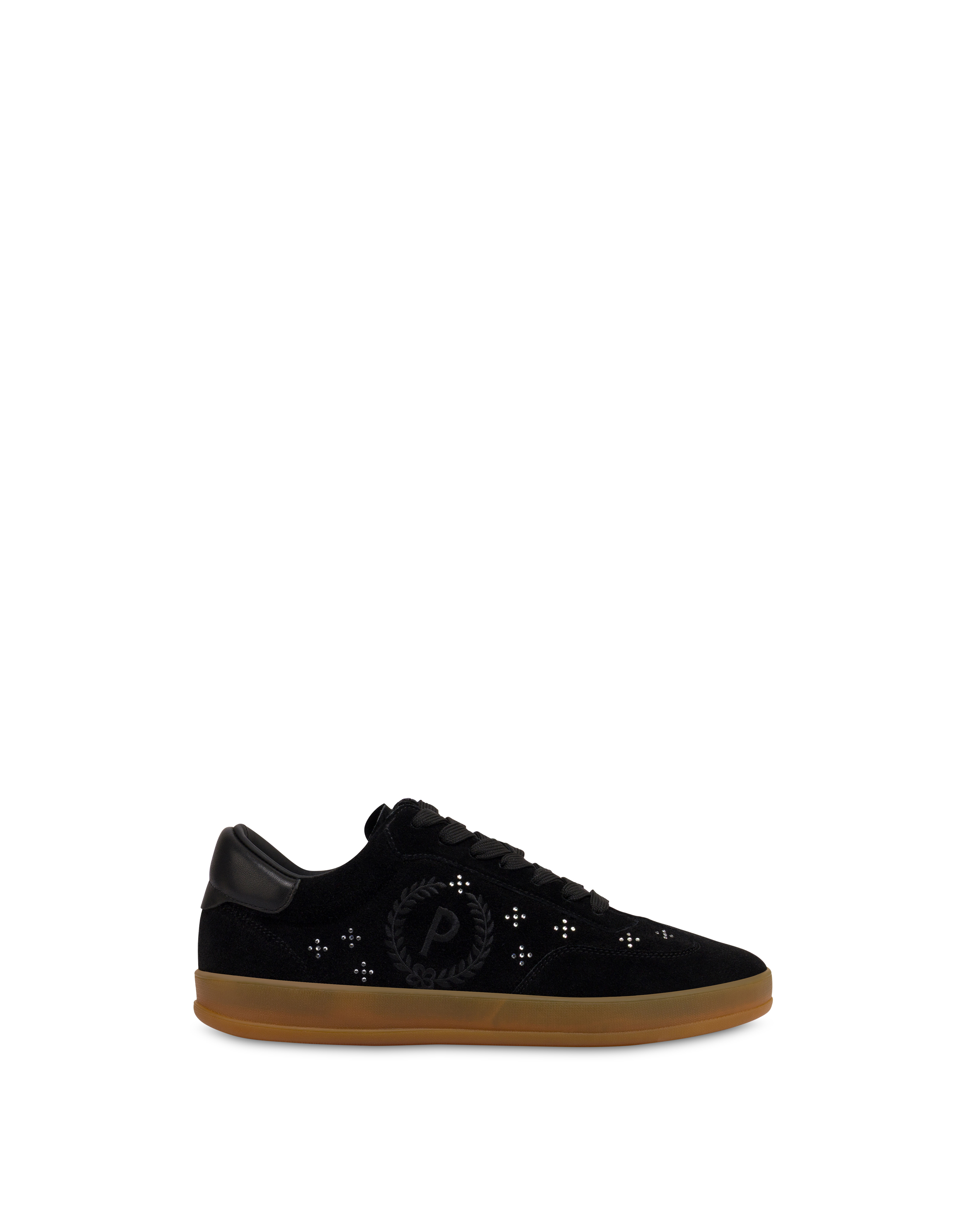 Sneakers Venus Crosta E Vitello Nero/nero