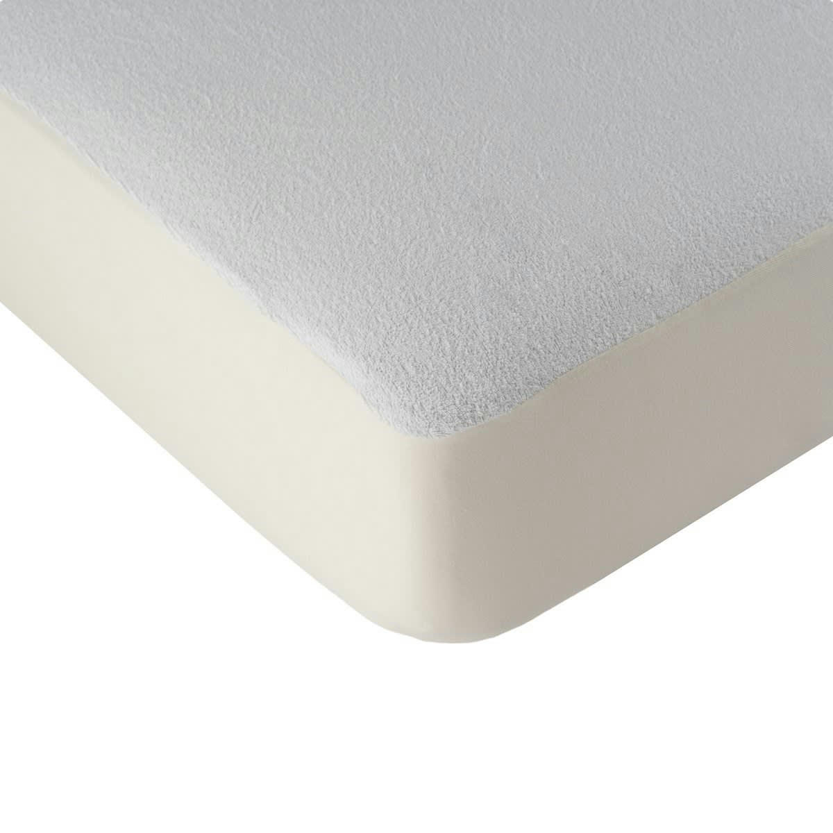 HYGIENA - Alèse protège matelas imperméable en coton blanc 70x190 cm