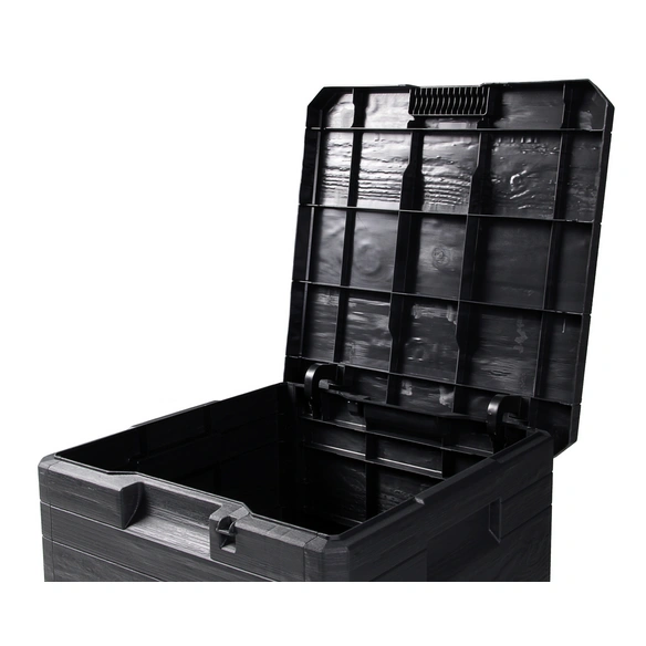 Kissenbox, BxHxT: 43 x 50 x 44 cm, anthrazit