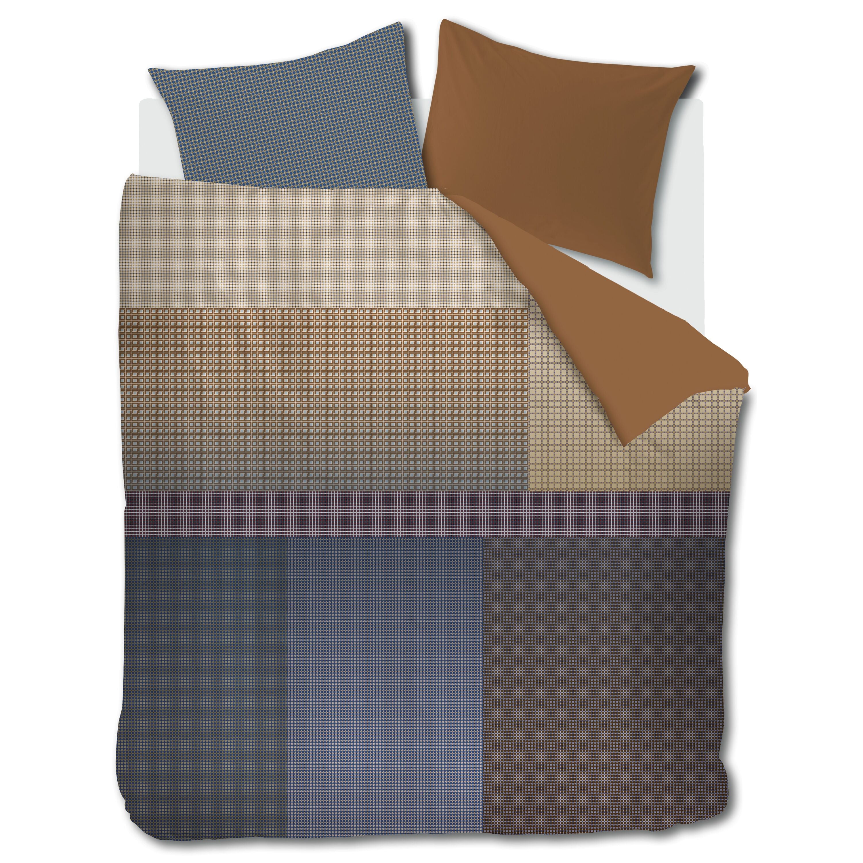 Beddinghouse Dutch Design Oxford Street Blauw Dekbedovertrek 200 x 200