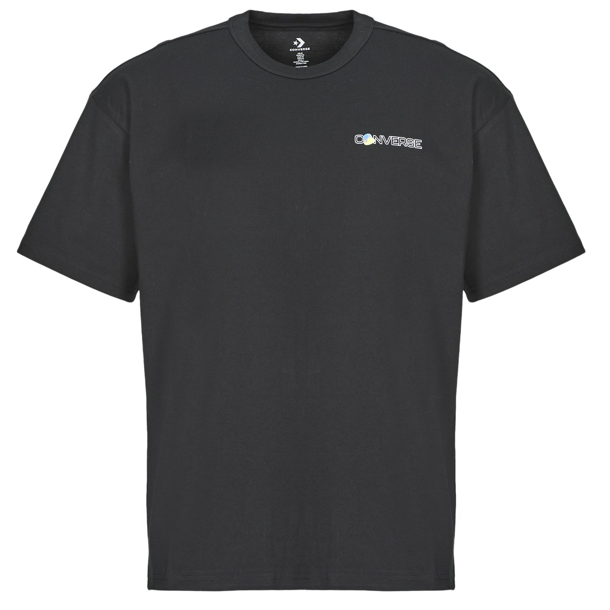 Converse - ALTERNATE TRANSMISSIONS LOOSE-FIT T-SHIRT - Black