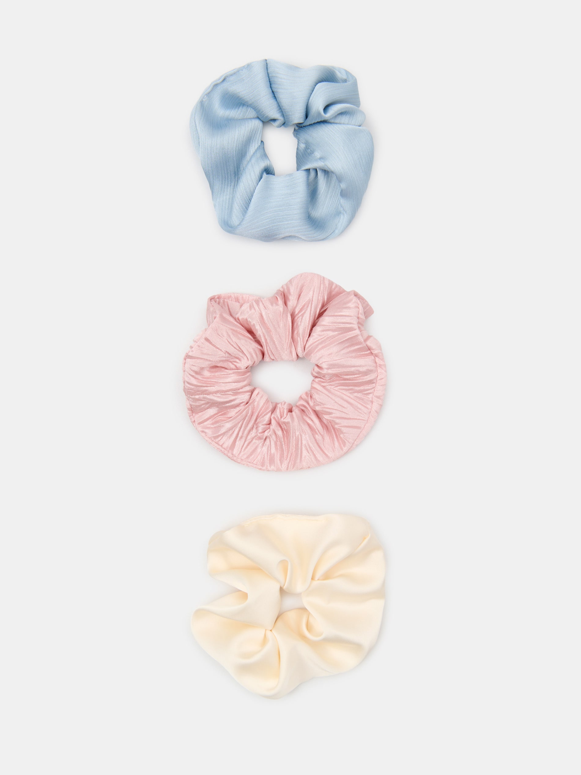 Gumki do włosów scrunchie 3 pack