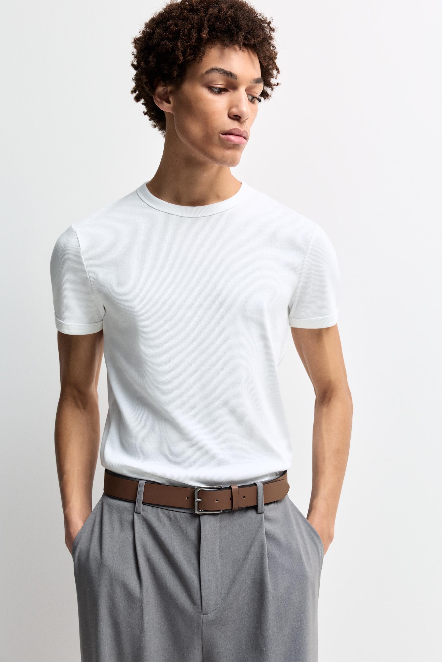 Camiseta rib