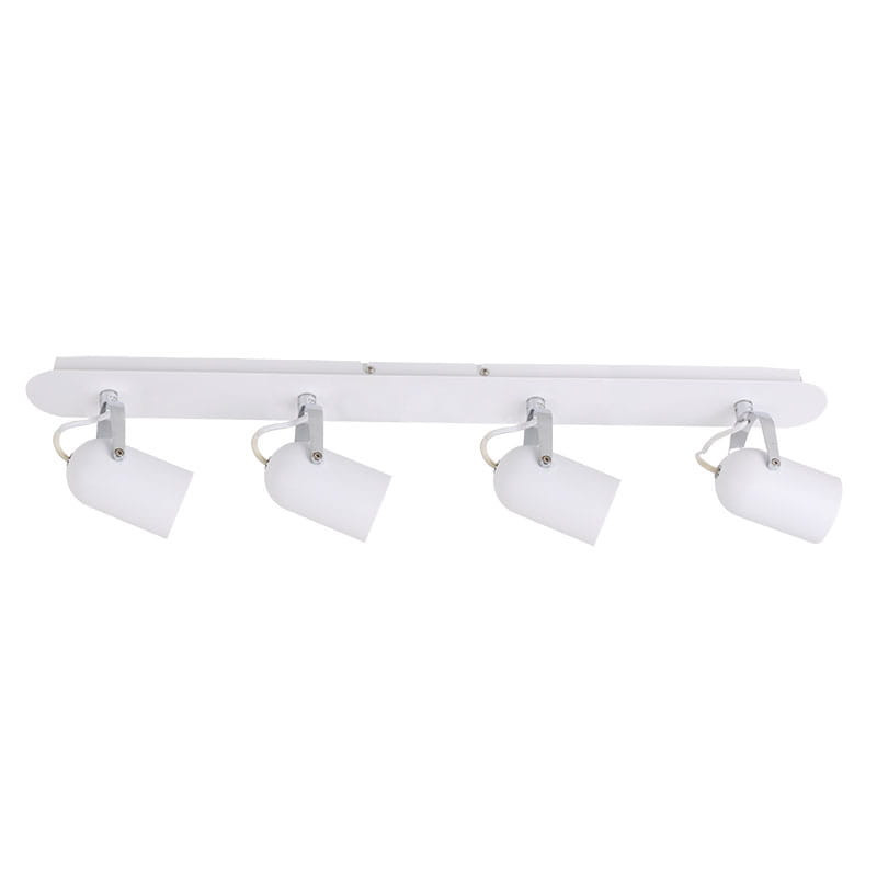 Reflektor sufitowy biały chromowany LUMEN 4xGU10x50W wym:15x79,5x8cm Italux
