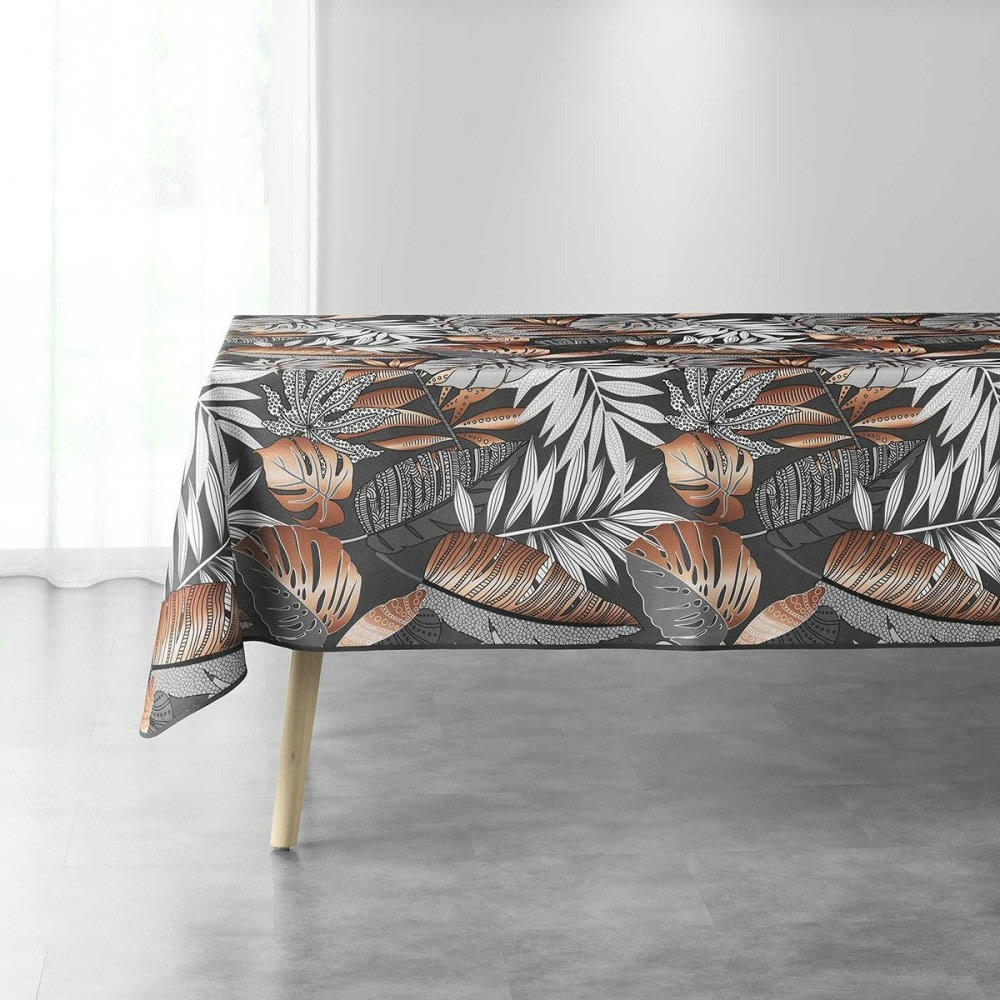 ALIANOR - Nappe antitâche rectangulaire anthracite 150x240cm