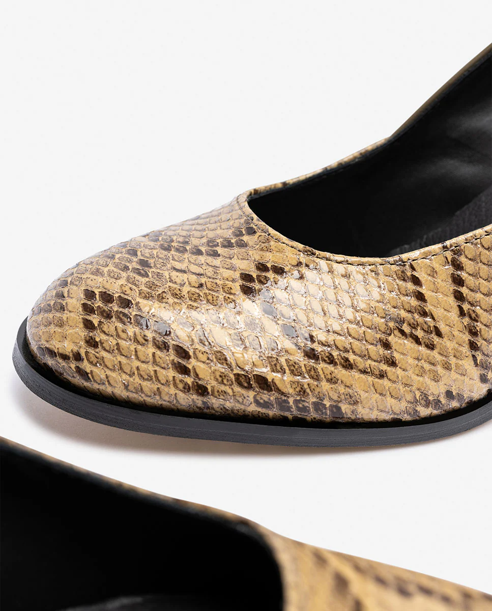 Zapato de tacón LOIR-004 beige