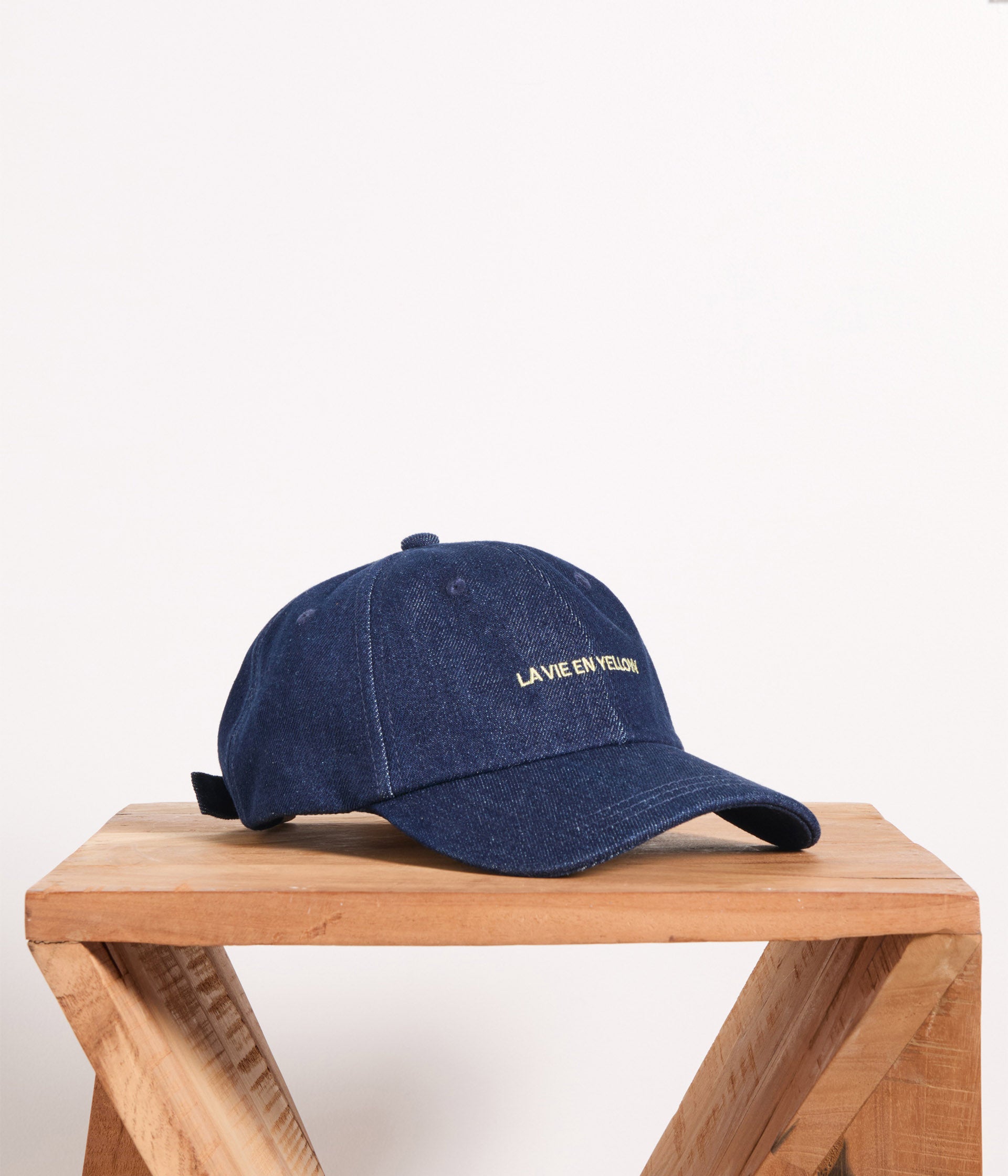 Casquette en jean brut Moxie